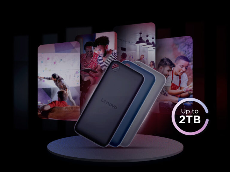 Lenovo LP100 portable SSD with capacity up to 2TB