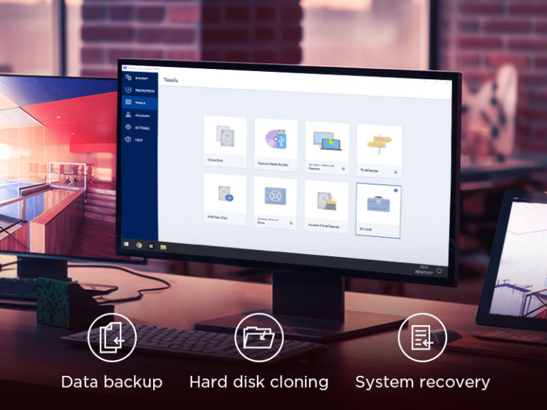 Lenovo LP100 external SSD with Free Acronis True Image back-up software